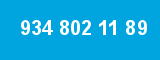 934 802 11 89 934 802 11 89